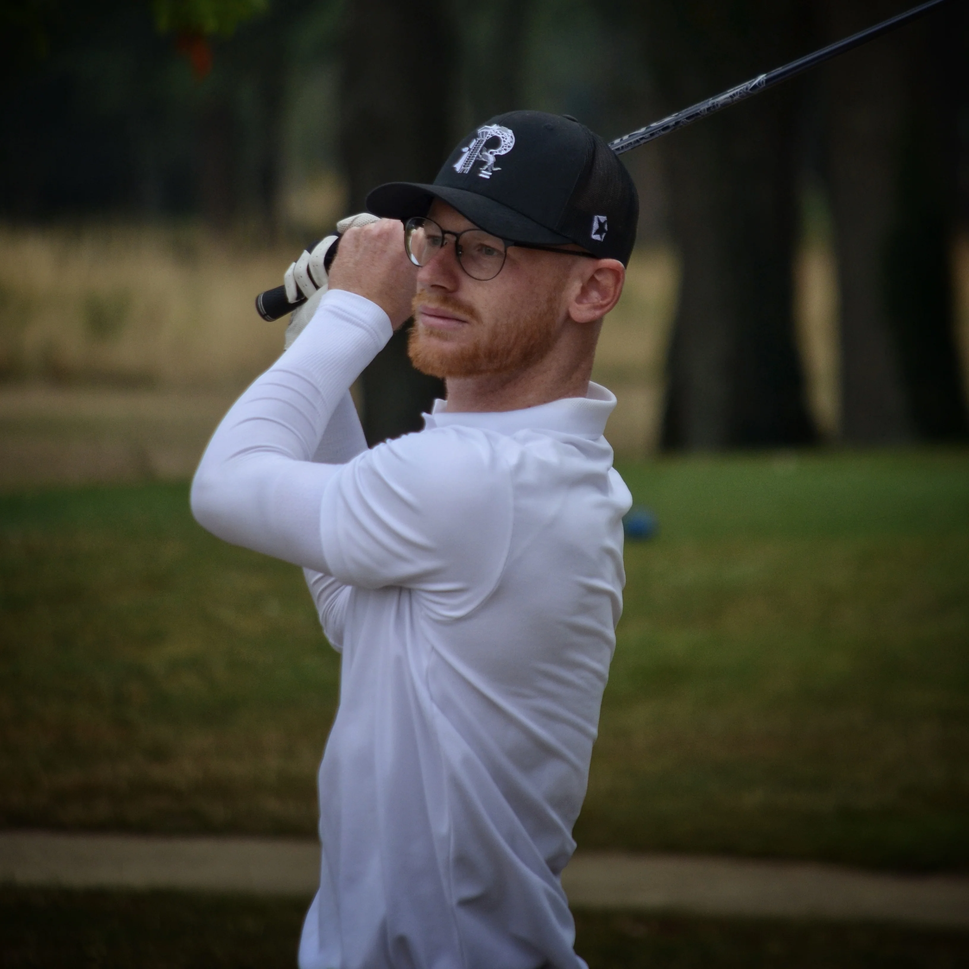 golfeur portant la la road trip noir BZH